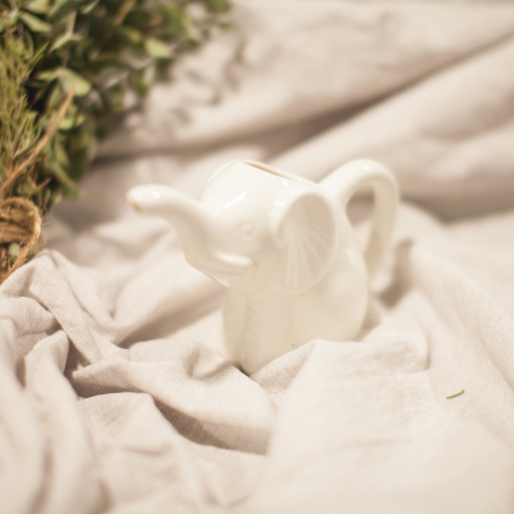 White Elephant Creamer
